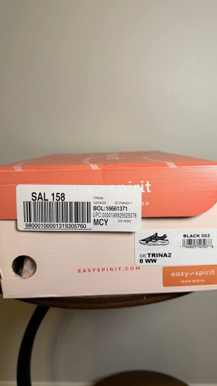 Easy Spirit Black Casual Mules 8W New in Box MSRP $79