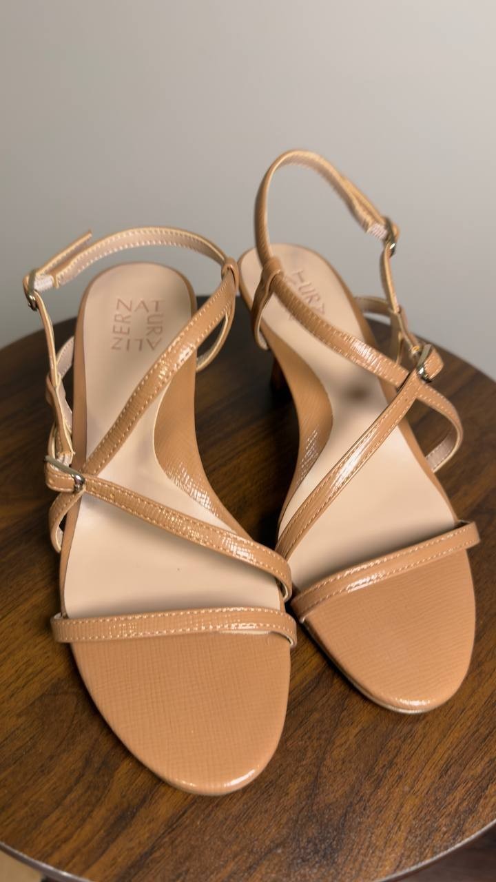 Naturalizer  Dress Sandals  Beige  7.5M  New  $120