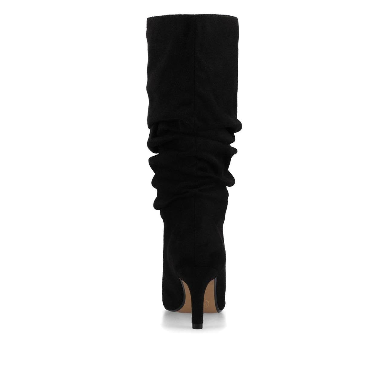 Journee Collection Sonnet Slouchy Extra Wide Calf Boots Black 7M NWB $79.99