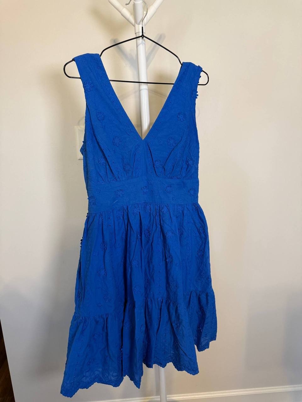Taylor Floral Mini Dress – Blue-Size 8 – NWT