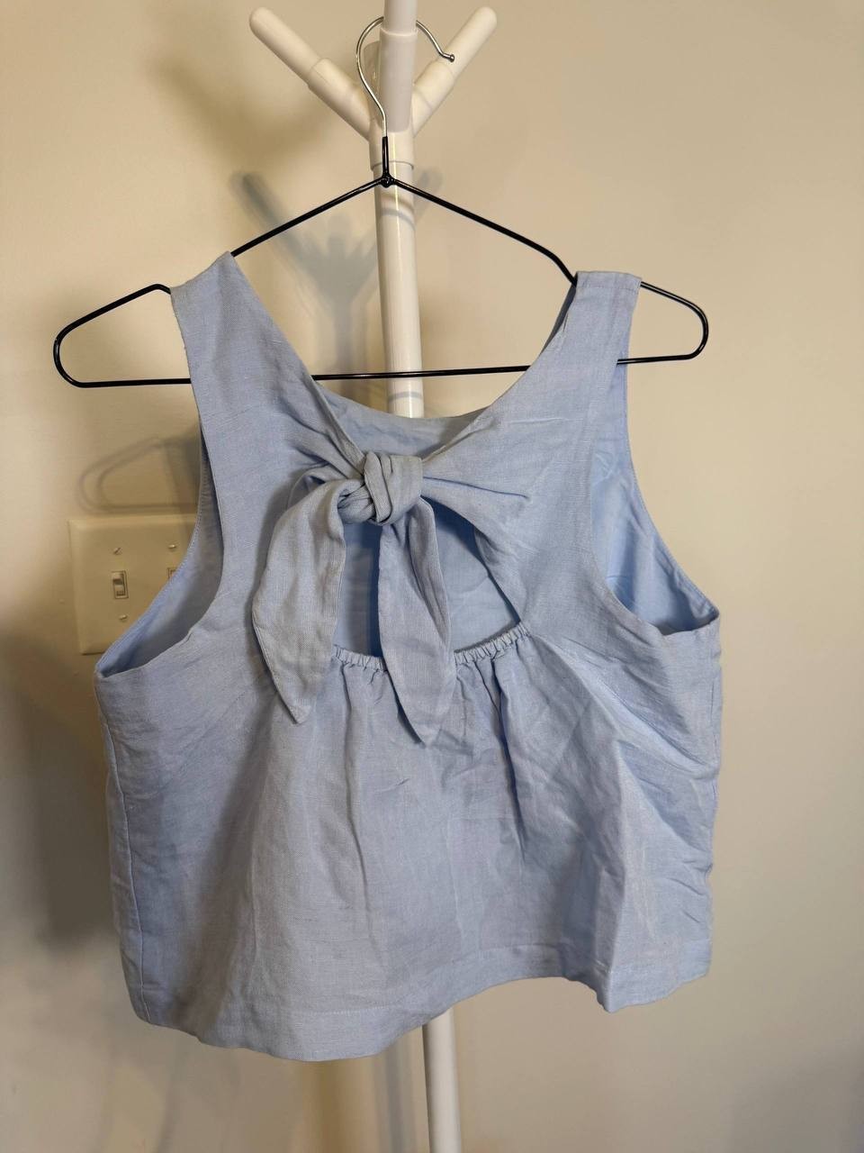 French Connection Birdie Linen Swing Top – Size 6 – NWT – $118