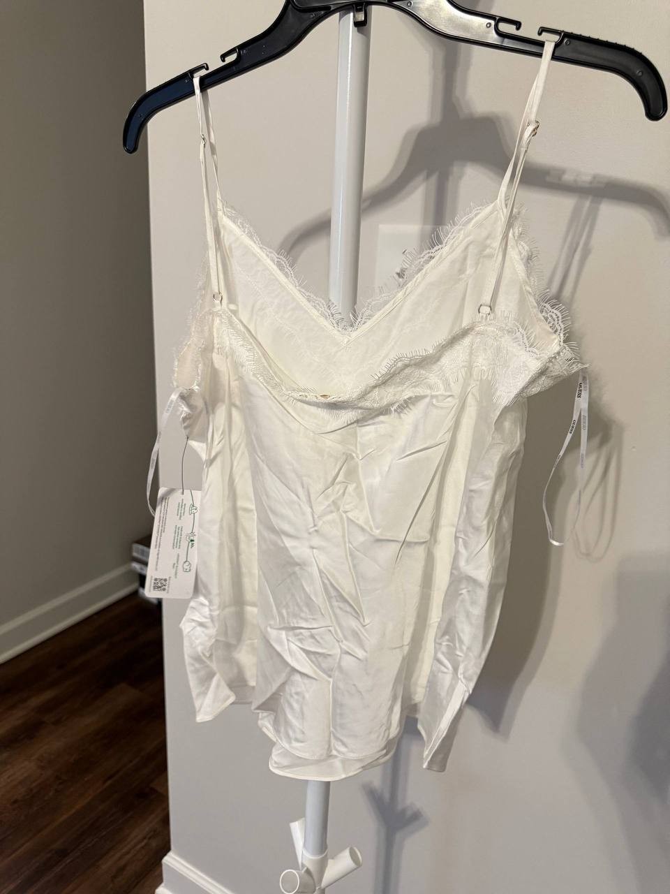 GUESS Eco Tullia Camisole Top – Vanilla Blush – Size XL – NWT – $89.95