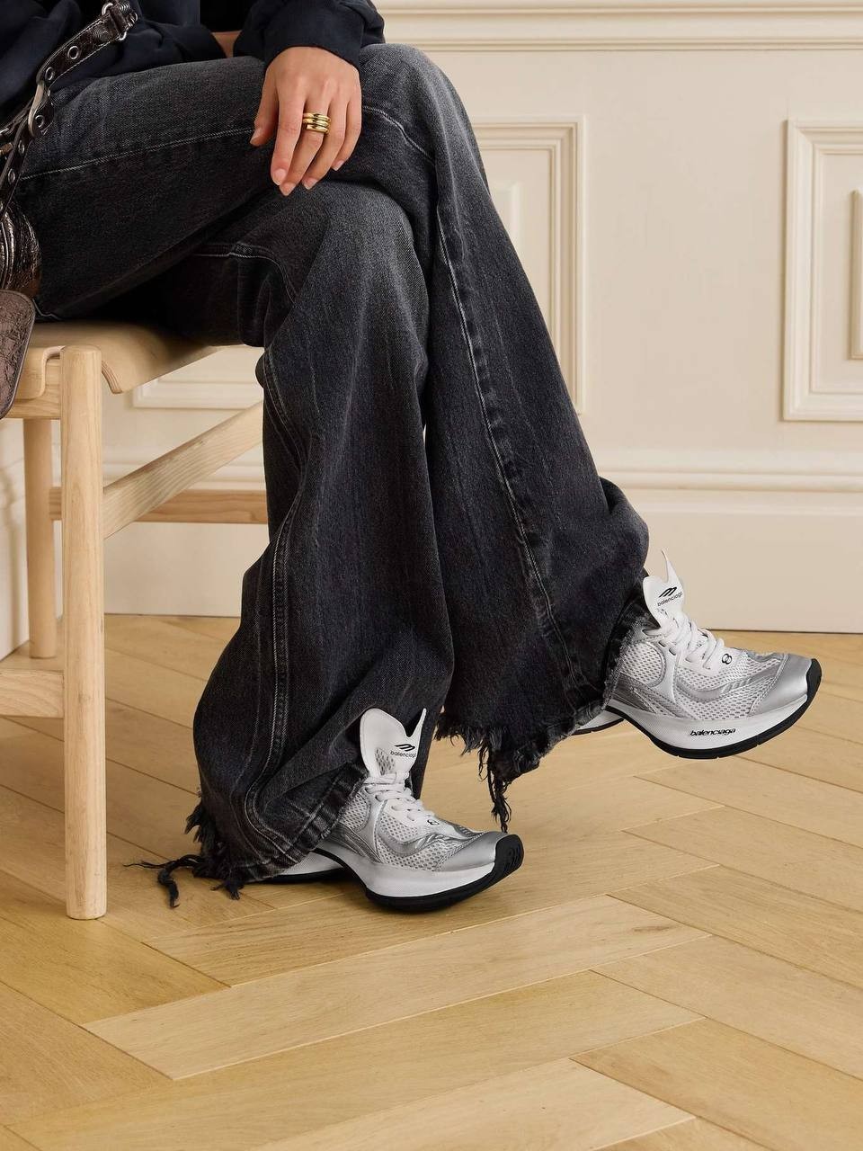 Balenciaga  Sneakers  Silver  11  New  $1090