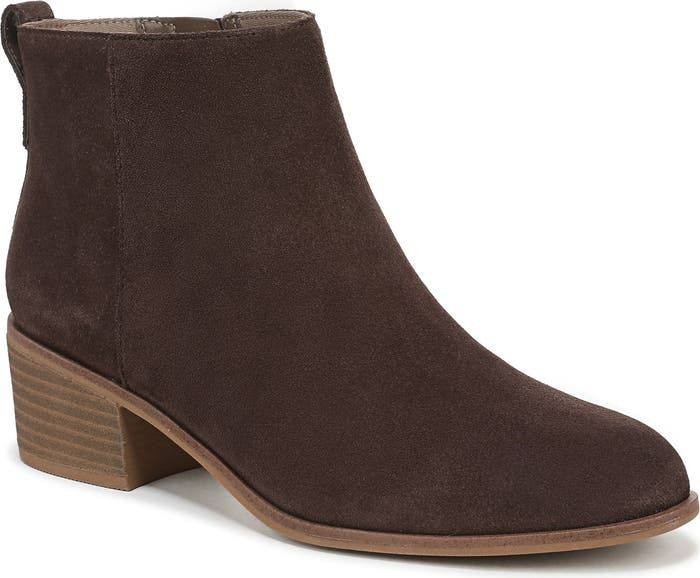 Dr. Scholl’s Dark Brown Suede Ankle Boots 9.5M NIB MSRP $115