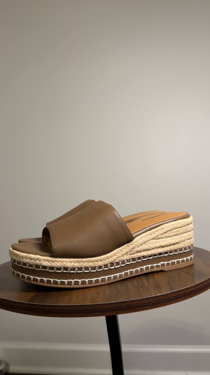 Style  &  Co  Hayess  Wedge  Sandals  Bison  7M  New  $65
