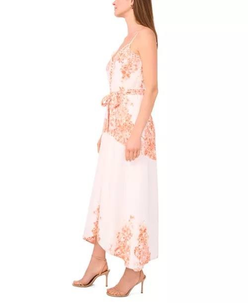 CeCe Dress 4 Sleeveless Fit & Flare Placement Print NWT MSRP $159 Elegant