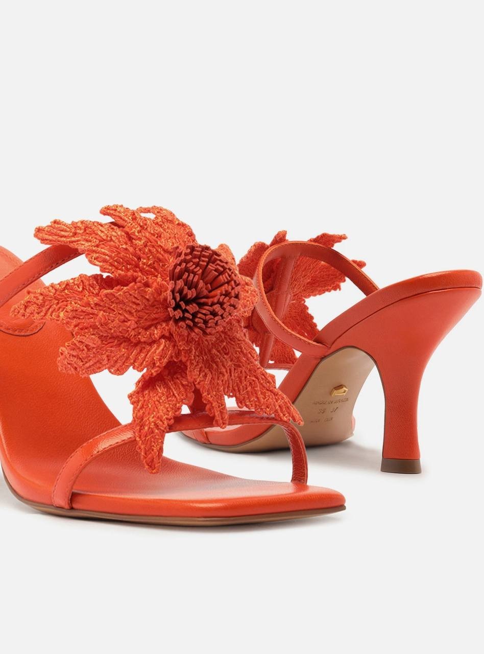 Arezzo  Sandals  Orange  8  B  New  $129