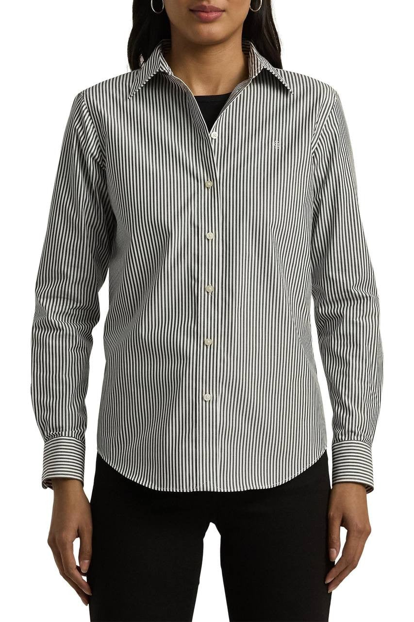 Lauren Ralph Lauren Shirt Black/White XS Pre-Owned Good $99.50