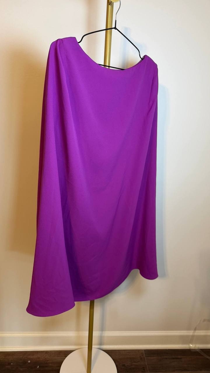 Lauren Ralph Lauren Women’s Purple Cocktail Party Dress Size 4 NWT $195