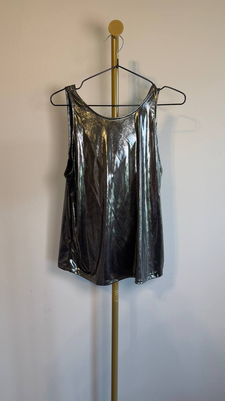 BOSS Esarah Tank Top – Open Gy – NWT – Scoop Neck