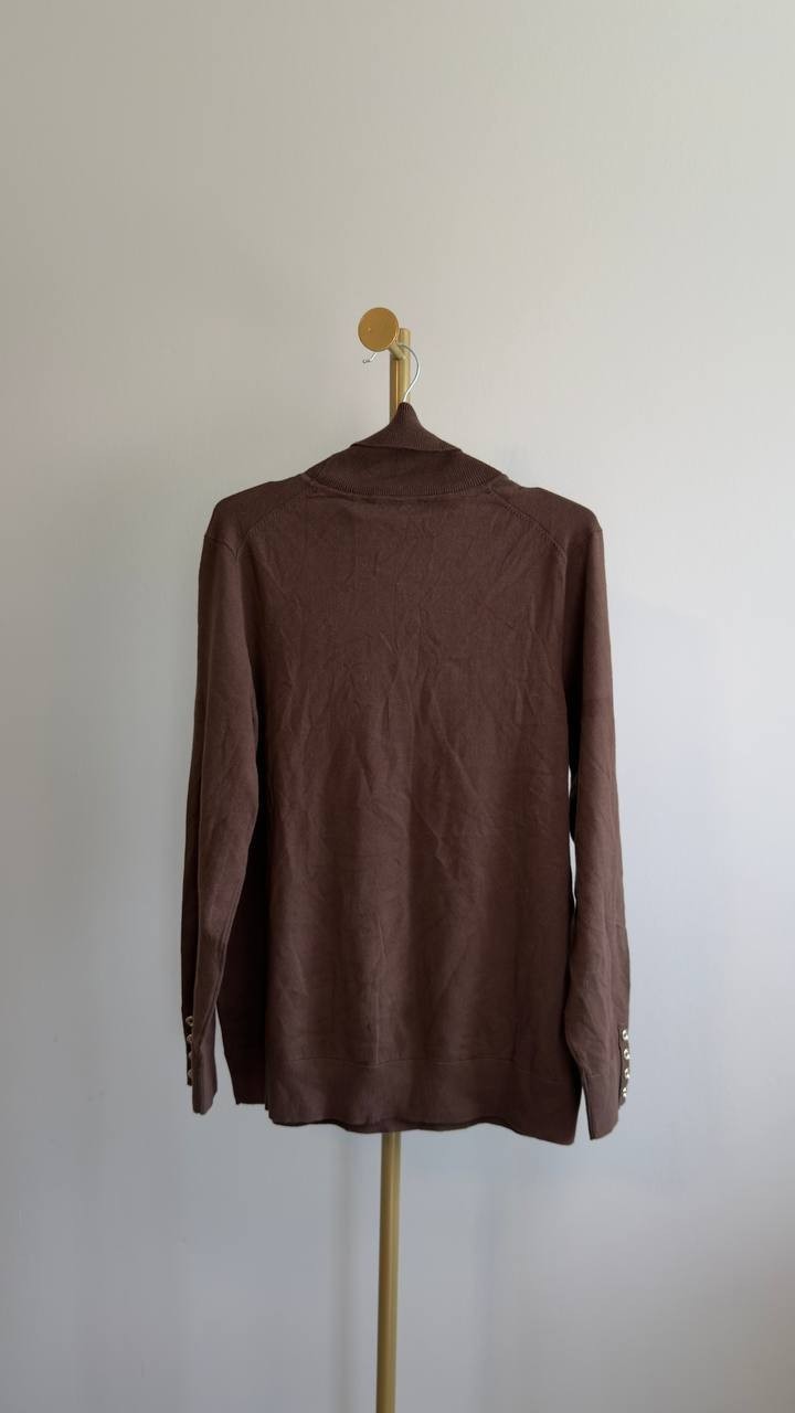 Tommy Hilfiger Cotton Lightweight Turtleneck Sweater Chicory XL NWT $69.50