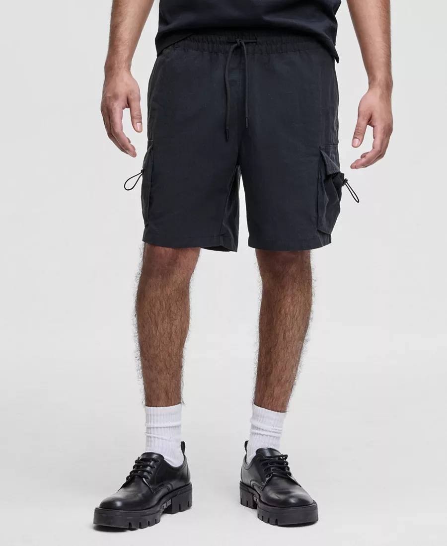 Mode of One Men’s Crinkled 7" Cargo Shorts Relaxed Fit XXL $59.50 NWT