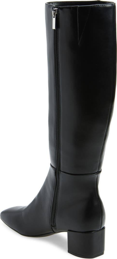 Bandolino Addyson Women’s Knee High Boots Black 7.5M Man‑Made $139 NWB