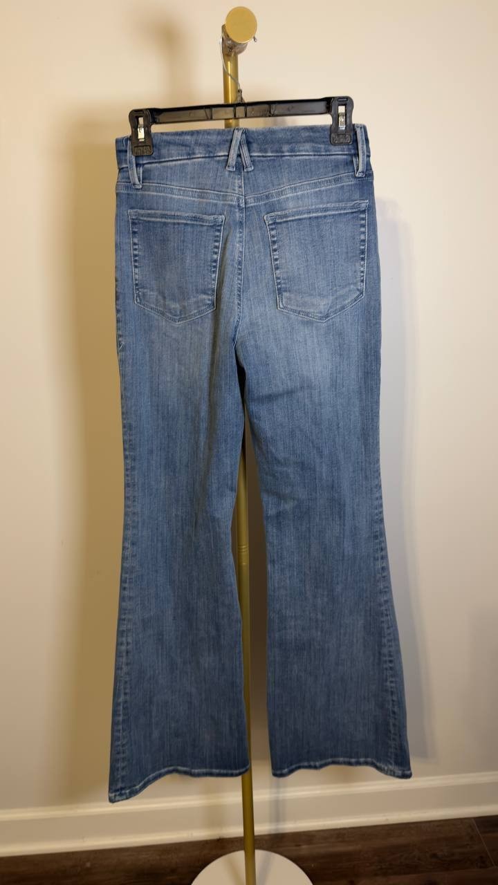 Good American Good Legs Flare Jeans Indigo Size 4 NWT $128