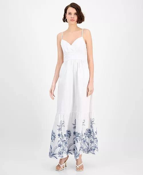GUESS Maxi Dress Pure White S NWT $178.00