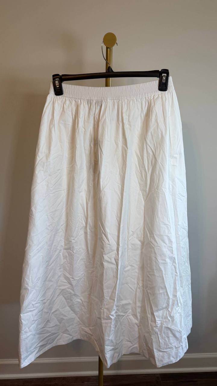 BOSS Women’s White VLONDIE Maxi Skirt Size M NWT