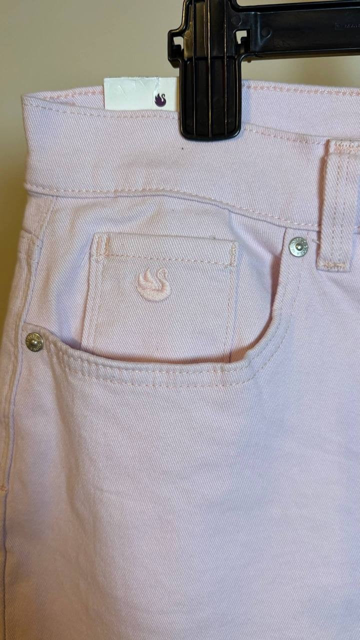 Gloria Vanderbilt Amanda Classic Jeans Soft Peony 14P NWT $48