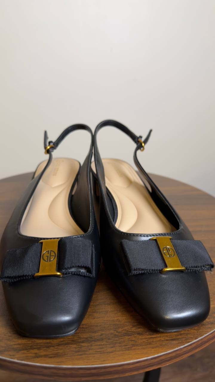 Giani Bernini Slingback Pumps Black 7 M New $79.90