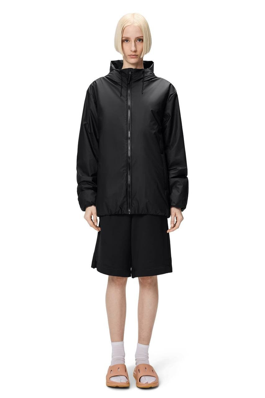 Rains Lohja Insulated Rain Jacket Black XL NWT $240