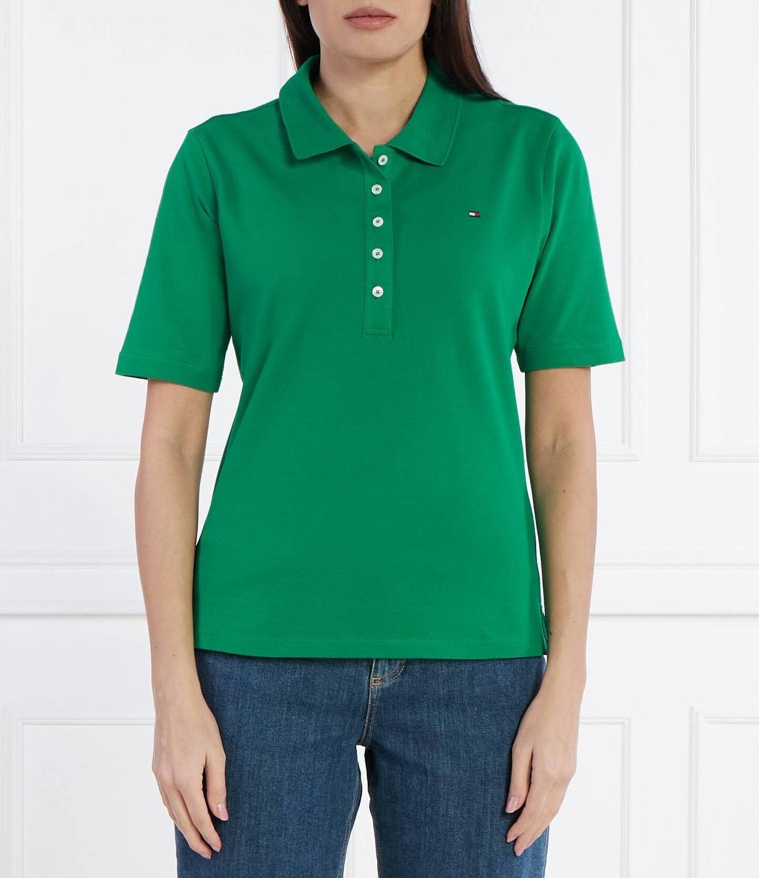 Tommy Hilfiger Core Polo Shirt – Green, Size L/G
