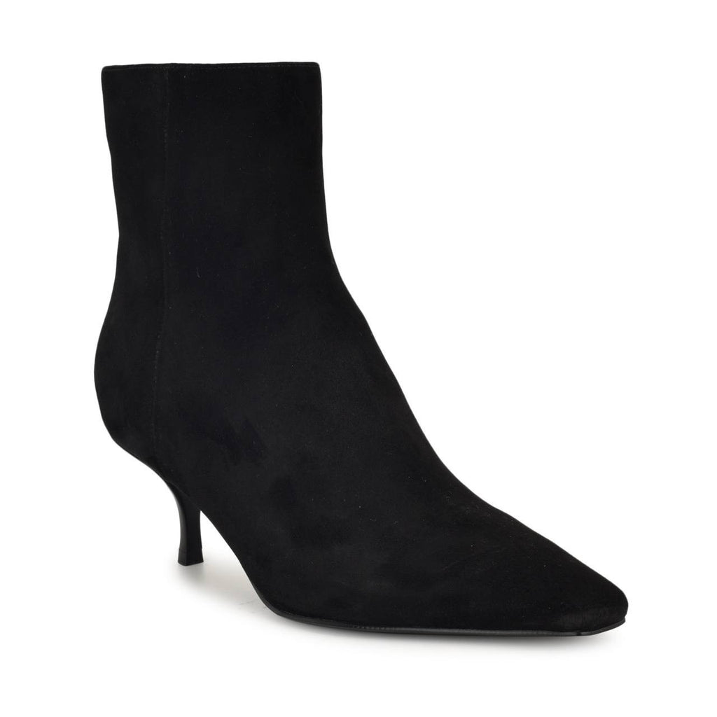 Nine West Black Suede Dress Booties 8M NIB MSRP $159