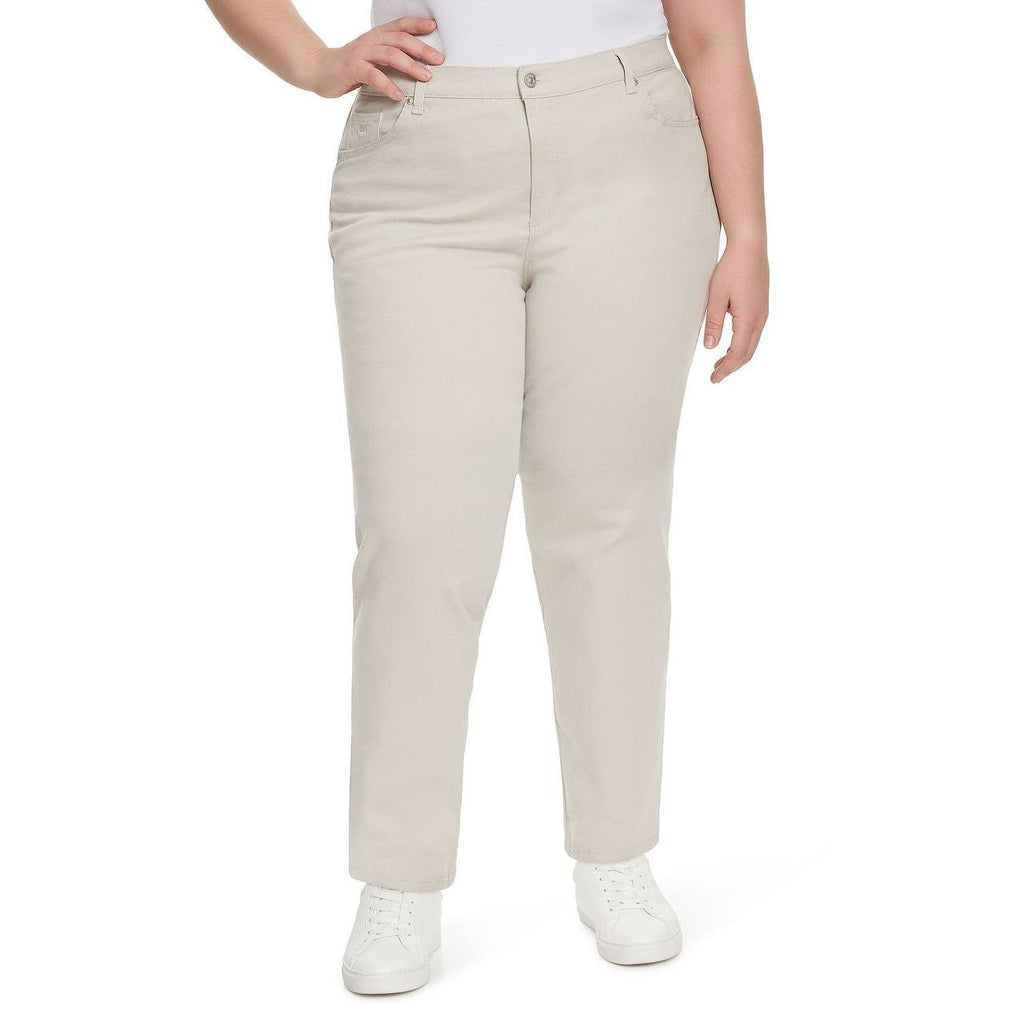 Gloria Vanderbilt Amanda Tapered Jeans – Beige – Size 16W – NWT – $52