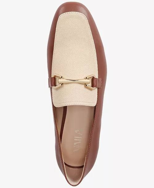 Vaila Shoes Rocky Loafers Brown Women’s 11 Faux Leather Slip‑On NWB $110