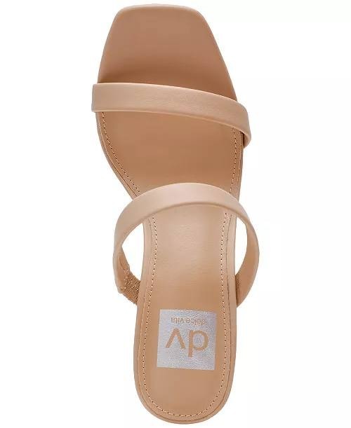 DV Dolce Vita Blush Man‑Made High Heel Dress Sandals Size 5 NIB MSRP $65