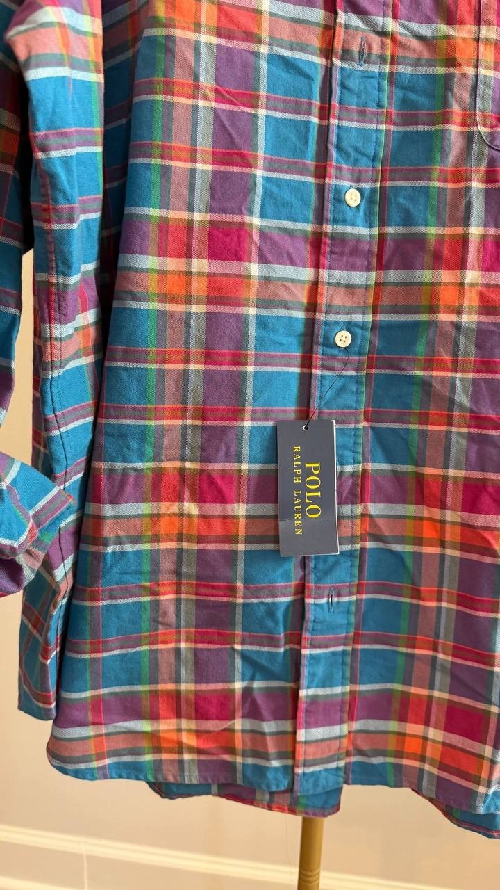 Polo Ralph Lauren Big & Tall Oxford Sport Shirt Blue 2XB NWT MSRP $138