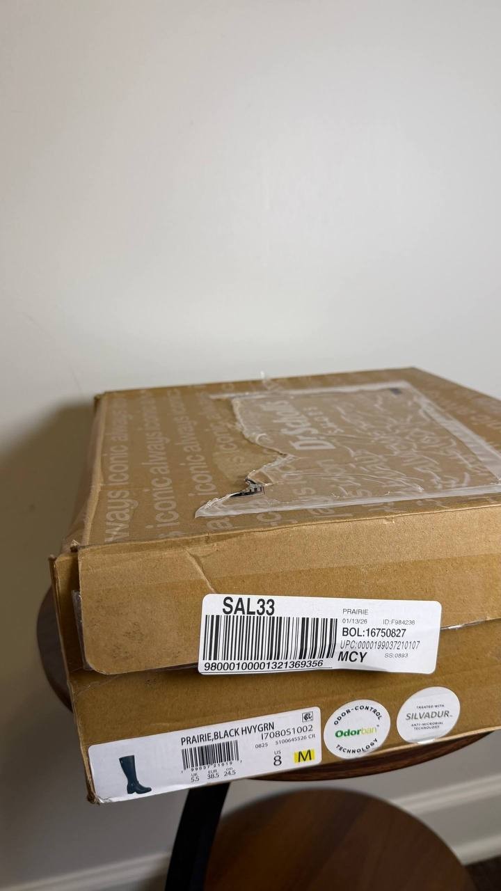 Dr. Scholl’s Synthetic High Boots 8M Black New in Box MSRP $160