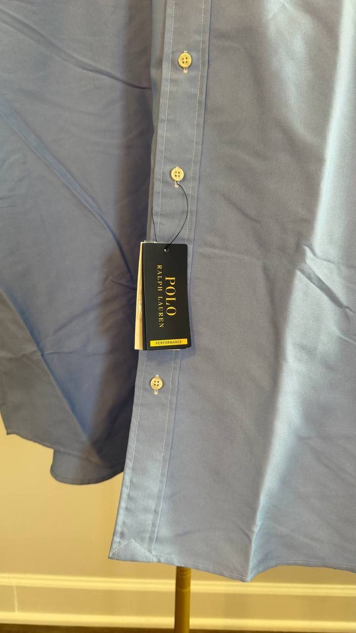 Polo Ralph Lauren Big & Tall Iconic Oxford Shirt Blue 3XB NWT MSRP $148