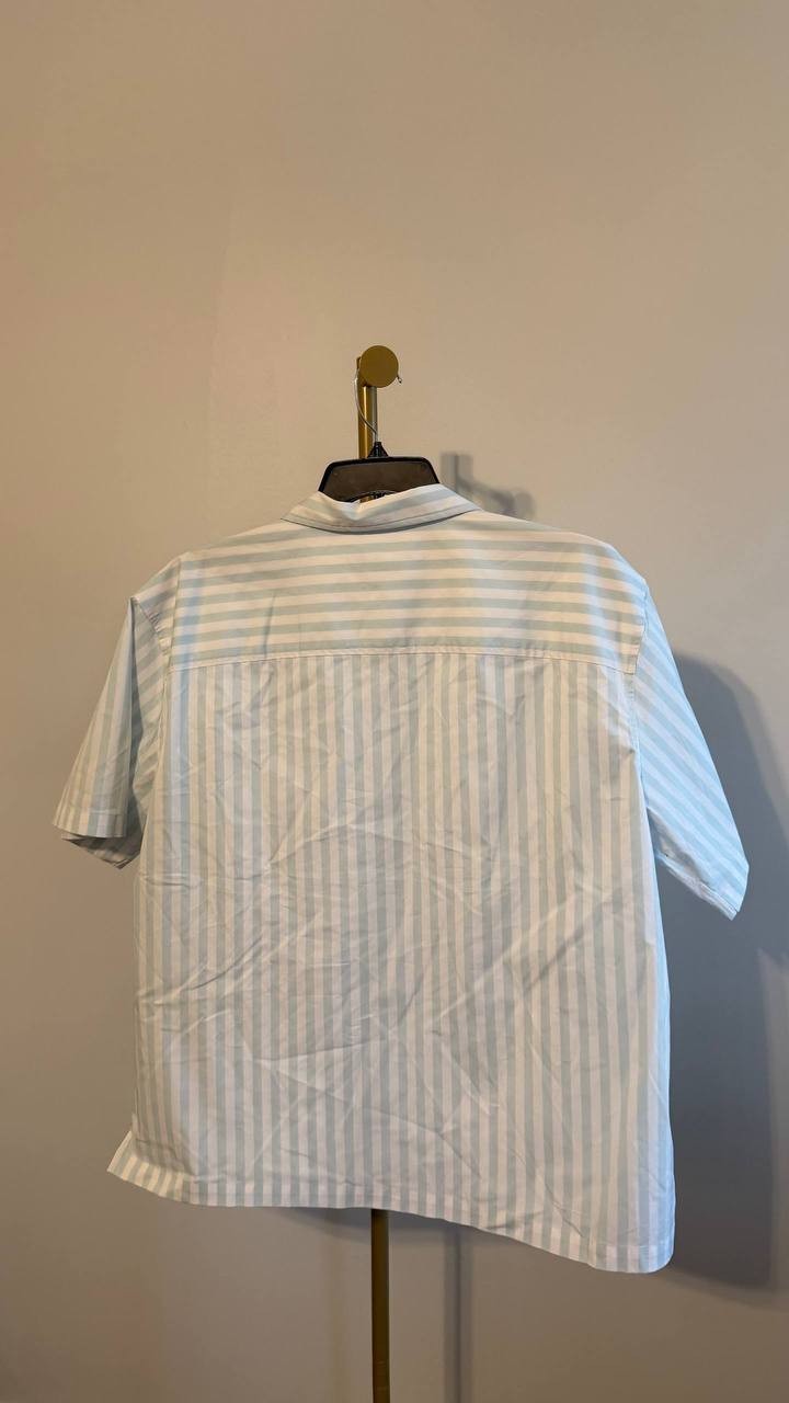 Mode of One Men’s Cotton‑Blend Stretch Short‑Sleeve Shir L $59.50 NWT