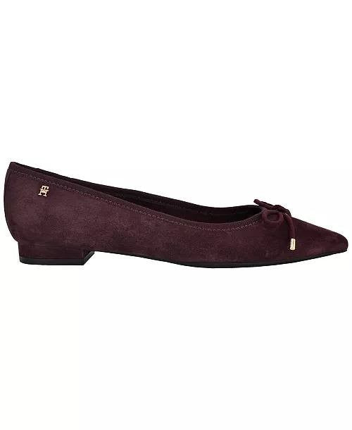 Tommy Hilfiger Women’s pre-owned Kimio Pointed Toe Ballet 6.5M MSRP 89$