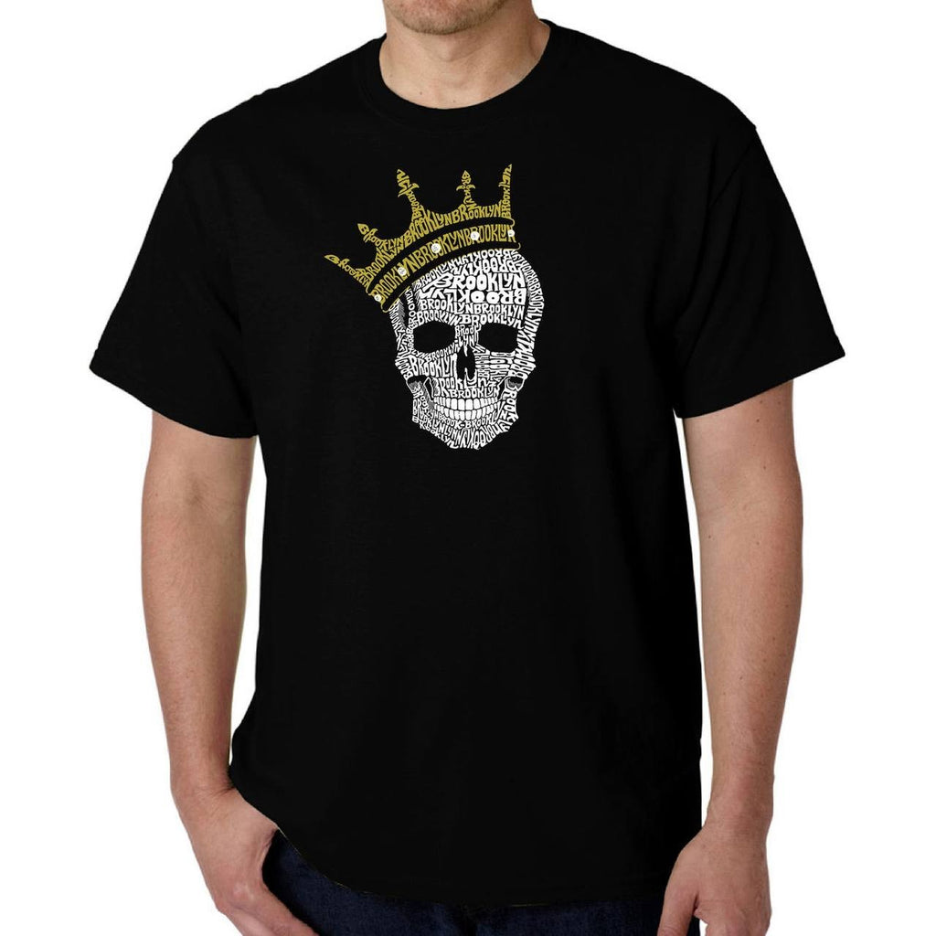 La Pop Art Brooklyn Crown Word Art T‑Shirt Black 3XL NWT $22