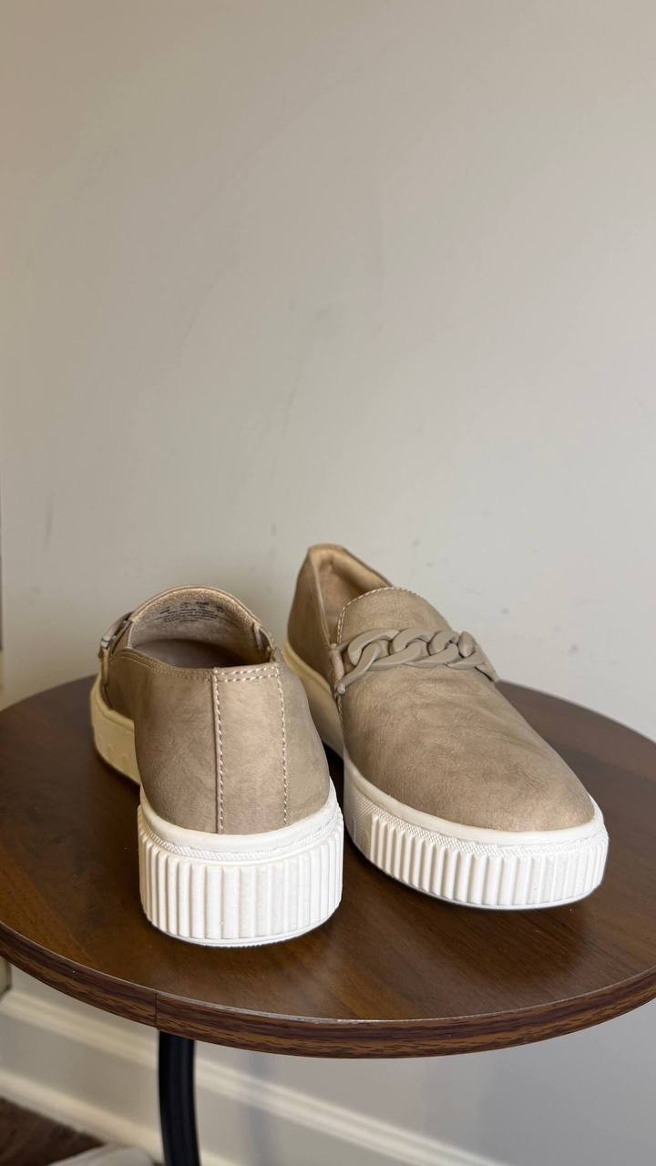 Naturalizer Mushroom Synthetic Slip‑On Sneakers 6M NIB MSRP $115
