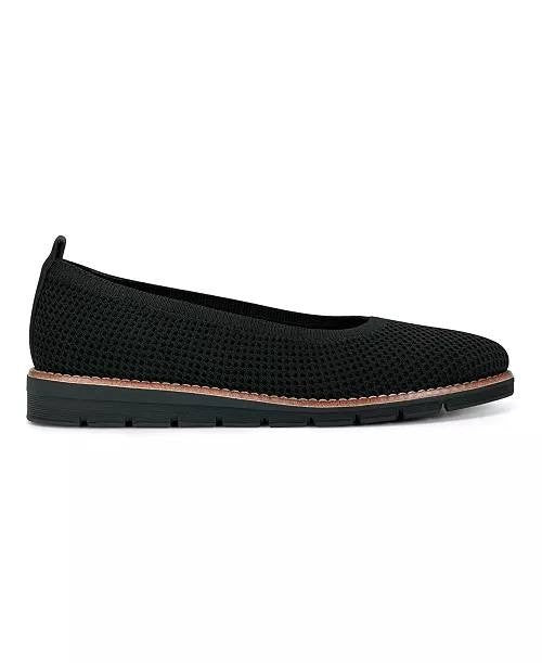Easy  Spirit  Slip On Flats  Black  7M  New  $89
