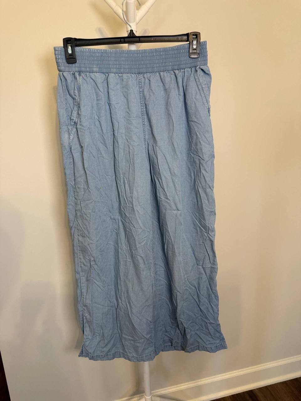 DKNY Jeans Pull‑On Wide‑Leg Ankle Pants – Size S – NWOT – $79