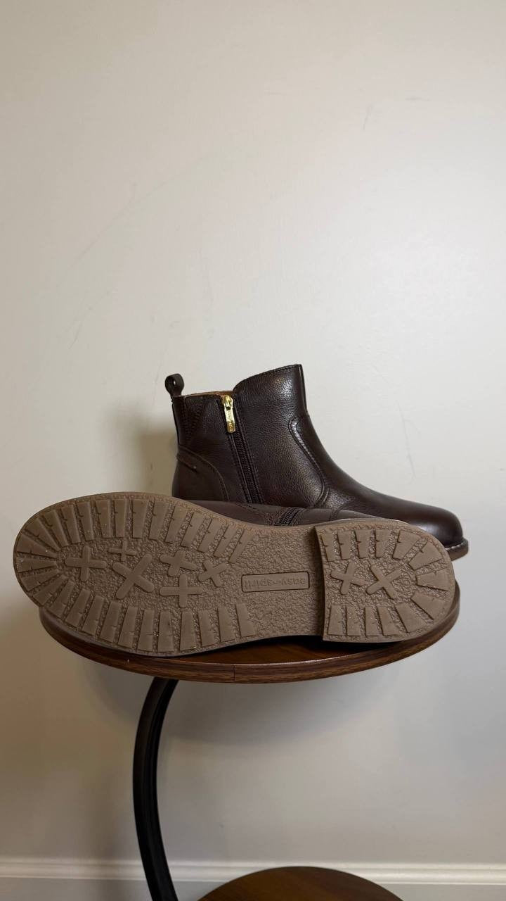 Easy Spirit Juna Leather Bootie Dark Brown Women’s 11M NWB $139