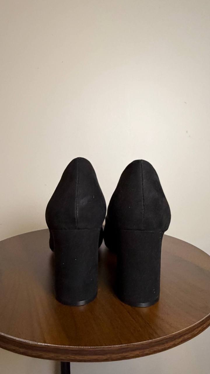 Anne Klein Slip‑On Pumps 9.5M Black Man‑Made New in Box MSRP $89