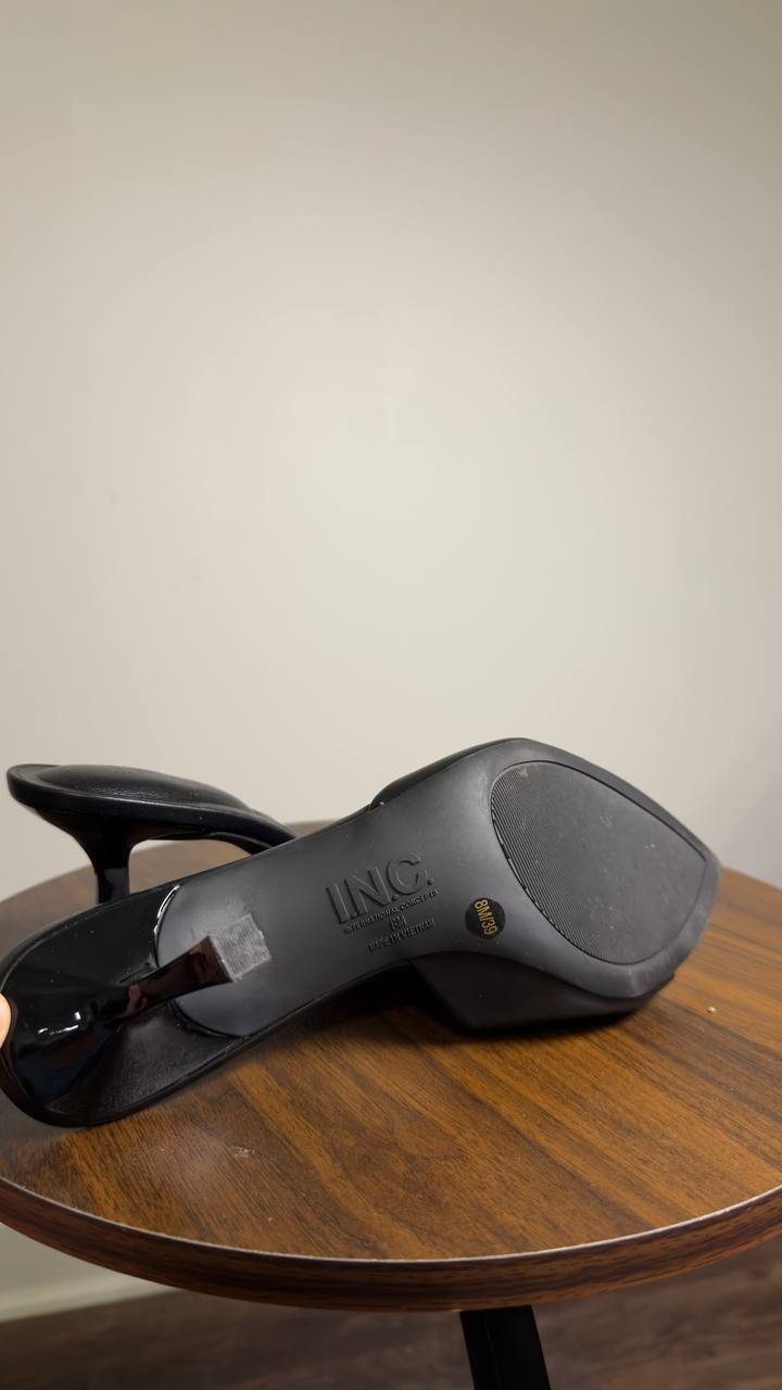 I.N.C.  International  Concepts  Sandals  Black  8  New  $69.90