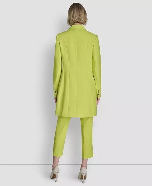 DKNY  Women’s  Notch  Collar  Topper  Blazer  Limeade  12  NWT  $189