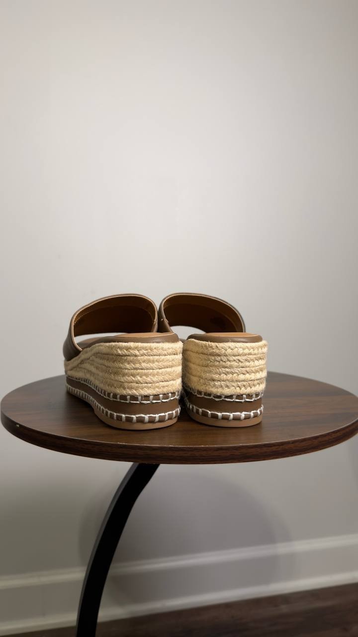 Style  &  Co  Wedge  Sandals  Brown  8.5  M  New  $65