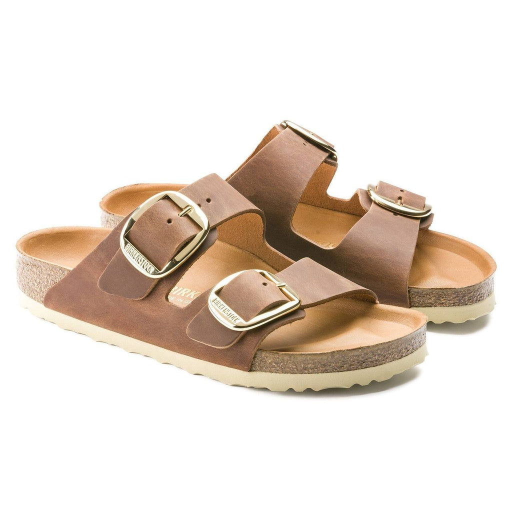Birkenstock Sandals Cognac 6 Narrow Fit Pre-Owned