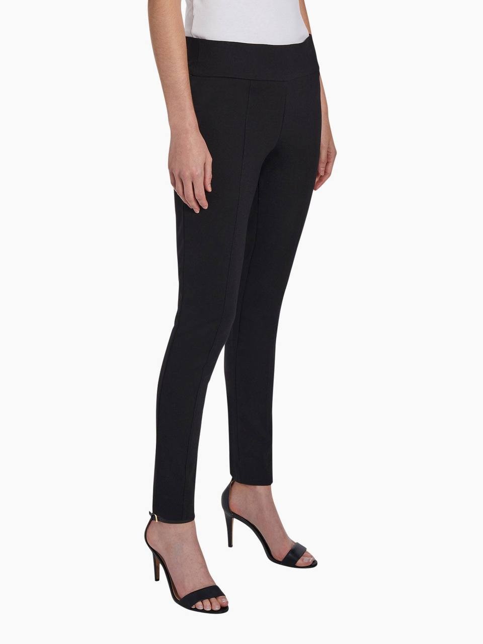 Jones New York Compression Pull‑On Dress Pants – Black – Size S – NWT – $79.50