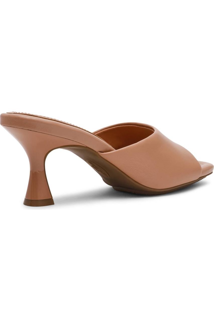 Anne Klein Slide Sandals Tan 7.5 M New $89.00