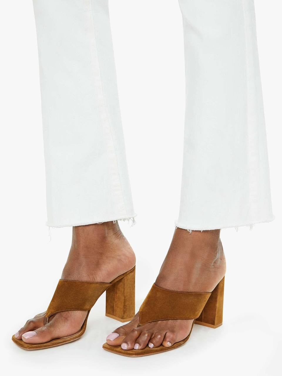 MOTHER The Hustler Ankle Fray – Fairest Of Them All, Size 26