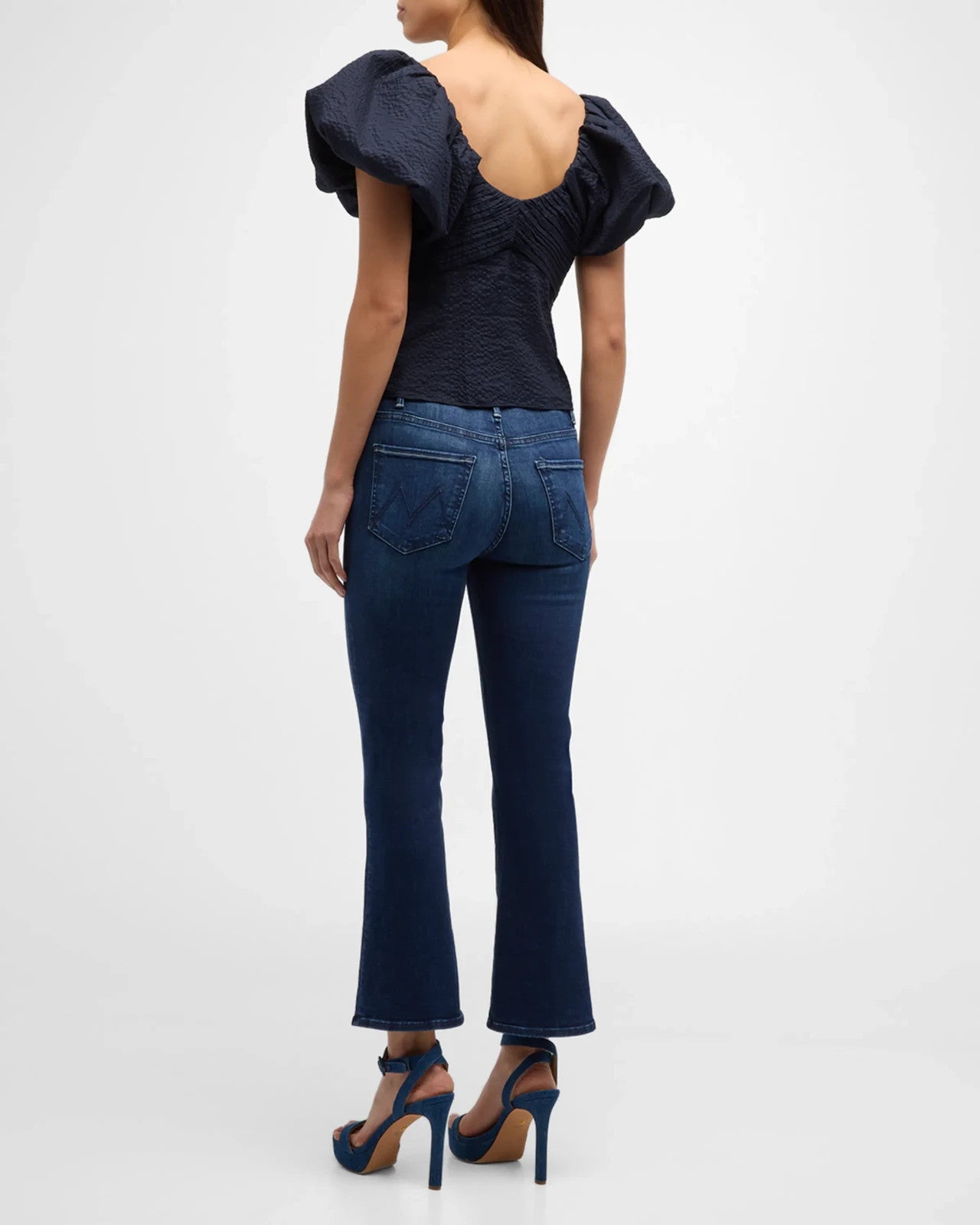 MOTHER The Hustler Ankle Jeans – Heirloom Wash, Size 25