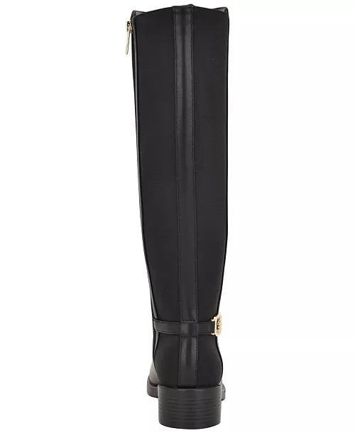 Tommy  Hilfiger  Riding  Boots  Black   8M  New  With  Box  $159