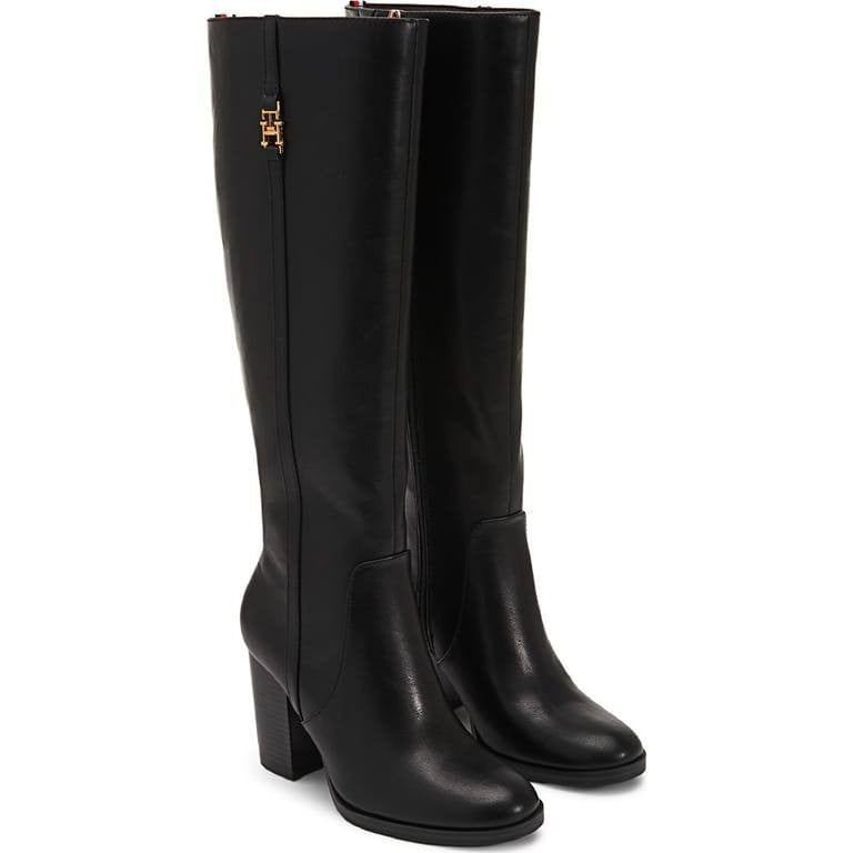 Tommy Hilfiger  High Dress Boots  Black  8.5M  New  $159