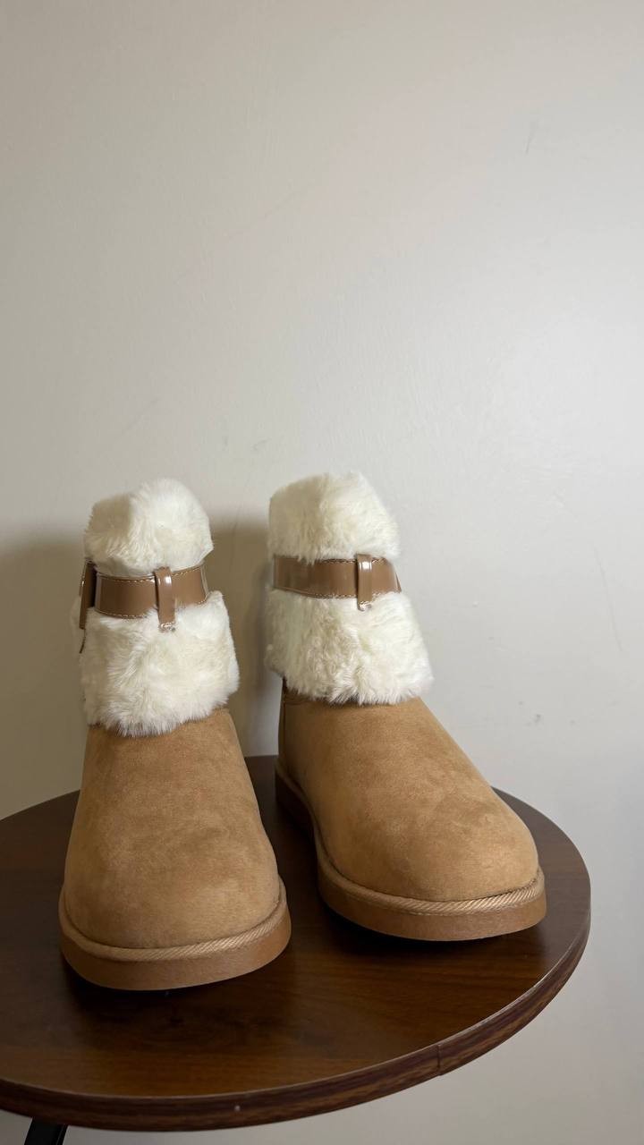 Juicy Couture Natural Man‑Made Cold Weather Boots 8 New in Box $85